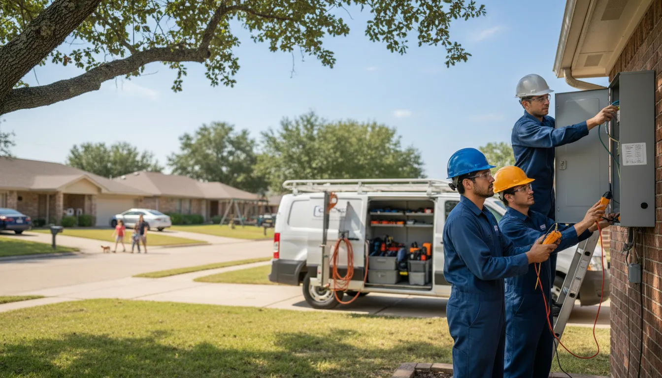 Certified electrician providing emergency electrical services in Okabena, MN